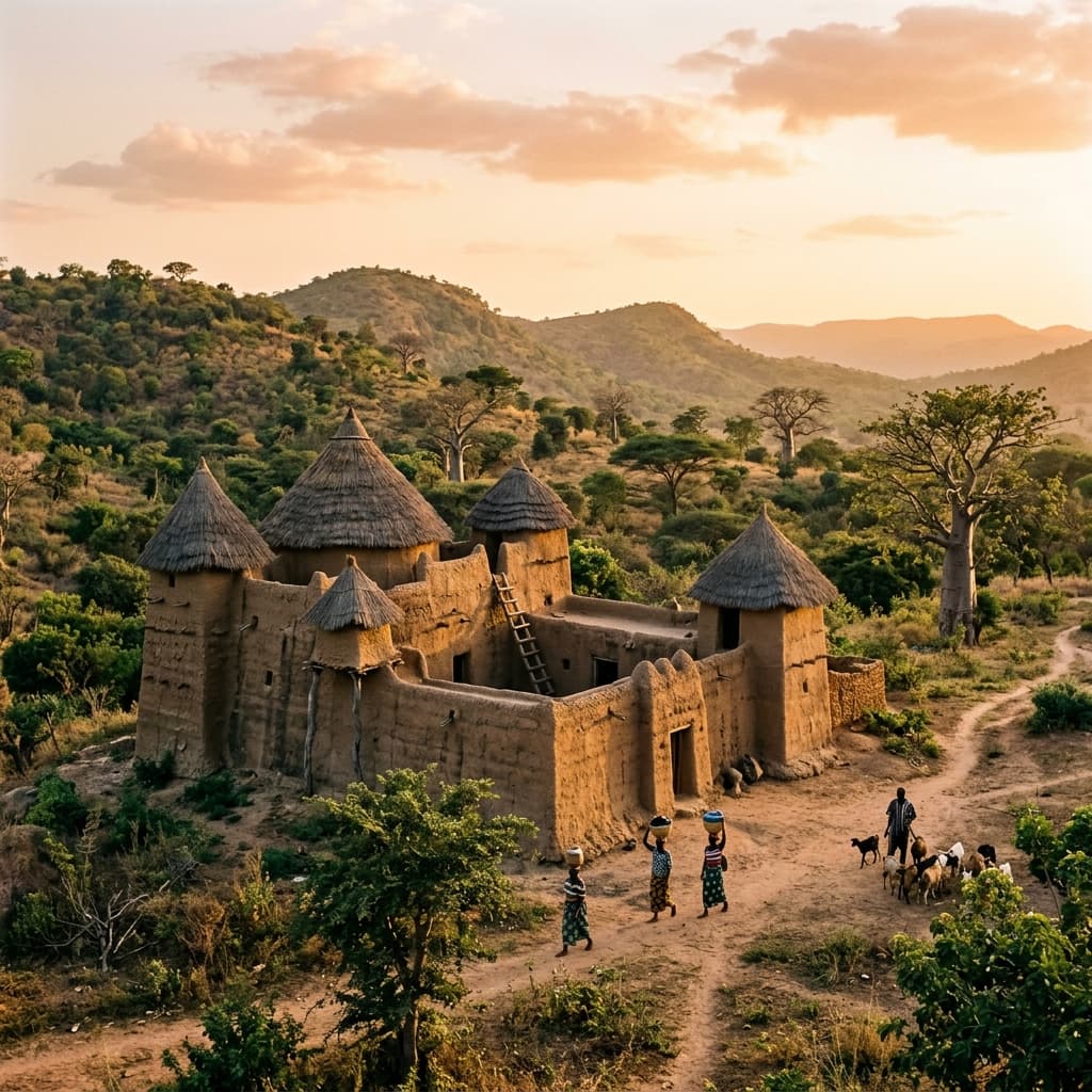 Les Tatas Somba du pays Otammari dans l'Atacora